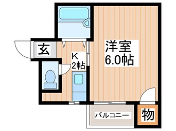 間取図 下木田マンション