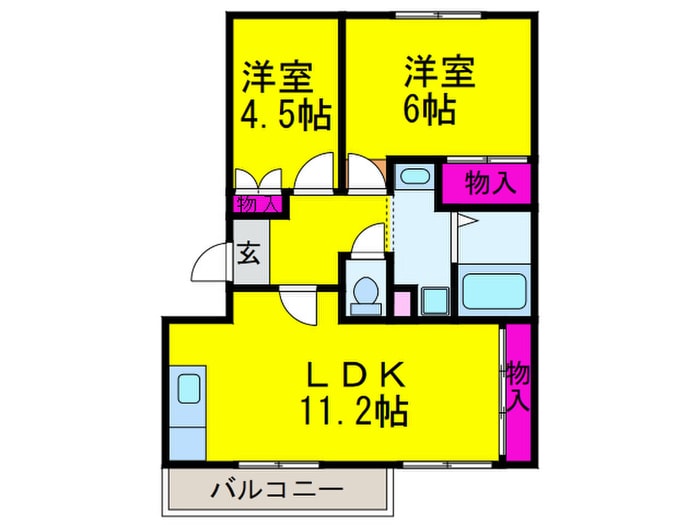 間取り図 ロイヤルアイフティ