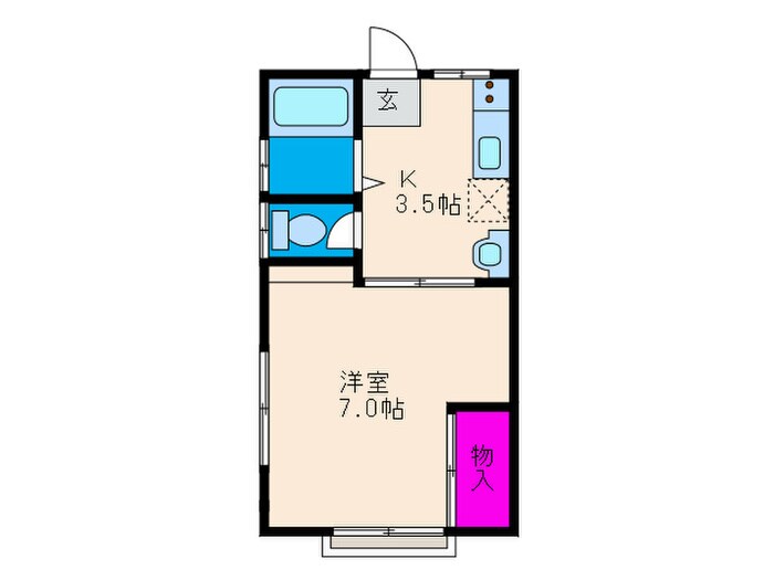 間取り図 青葉荘