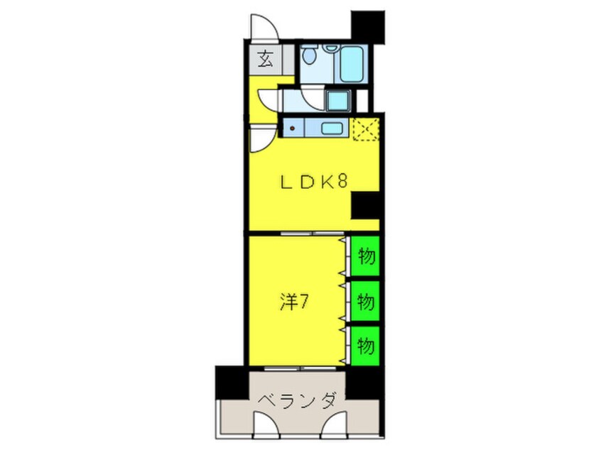 間取図 グランパスエクシ－ド