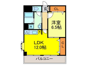 間取図 メゾンアルファ