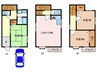 富田林市須賀１丁目戸建貸家 3LDKの間取り