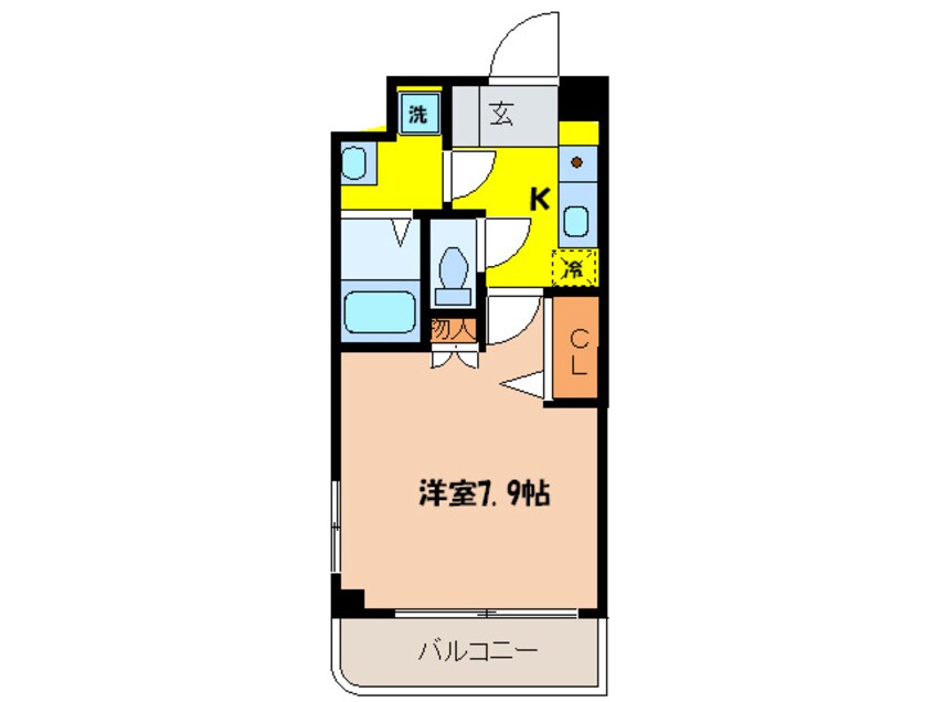 間取図 アーデン江坂Ⅲ