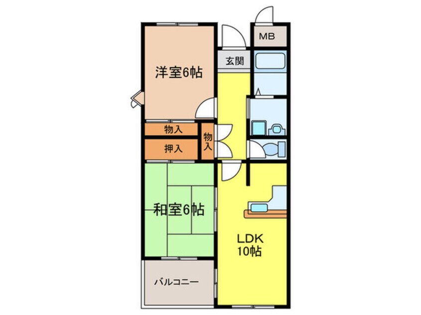 間取図 パティオ外院