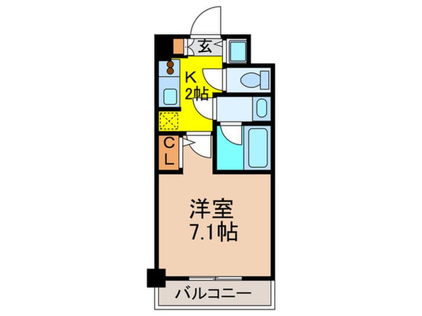 間取図 モンリベルテ箕面
