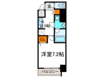 間取図 モンリベルテ箕面