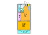 Ｍプラザ高柳 1DKの間取り