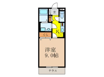 間取図 パセオ寿