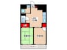 メゾン茨木（418） 2LDKの間取り