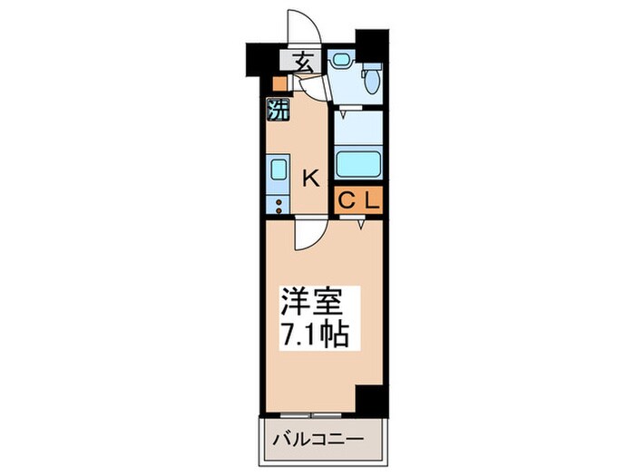 間取り図 ＦＤＳ　ＫＯＨＡＭＡ　ＷＥＳＴ