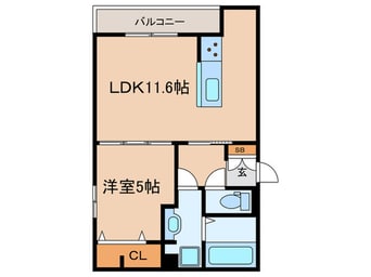 間取図 グリューネ塚口本町