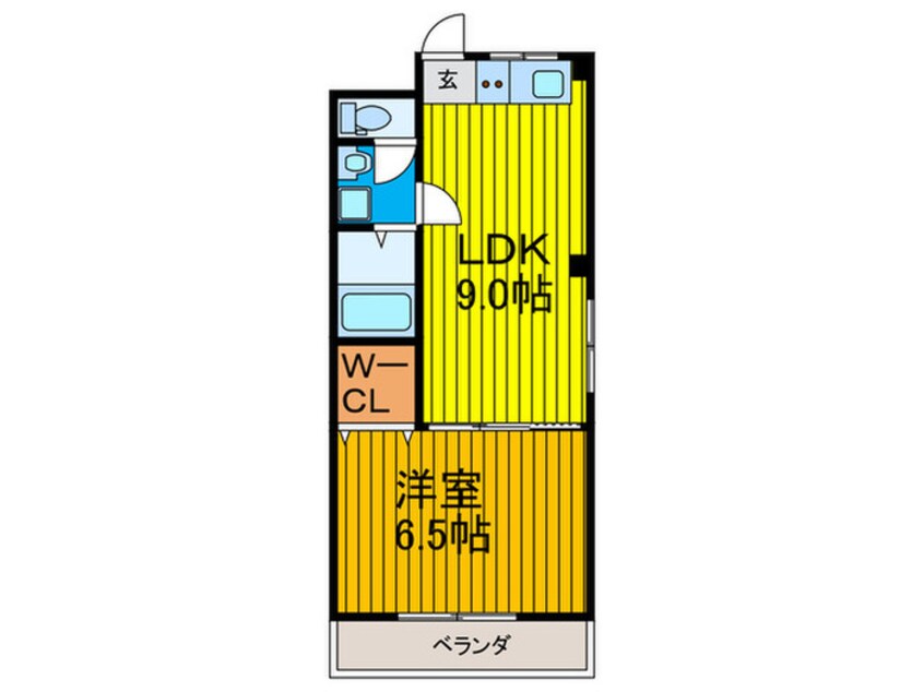 間取図 ＭＫハイツ