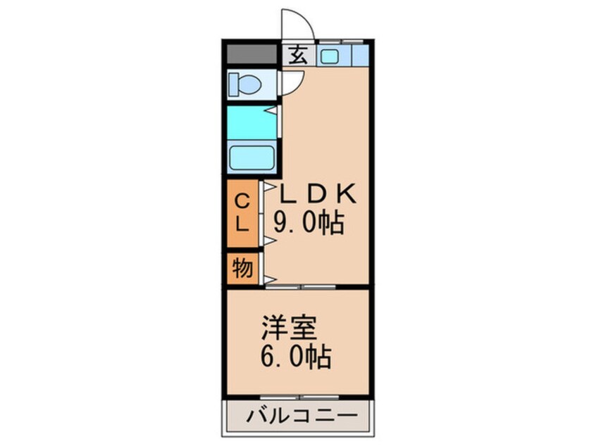 間取図 ＭＫハイツ