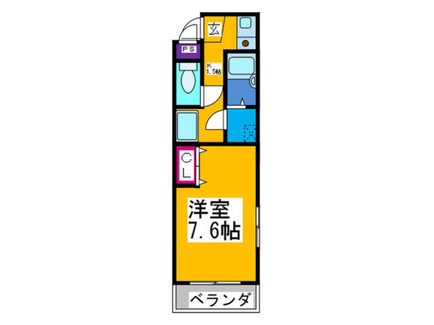 間取図 サンハイツ