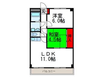 間取図 ヴィラサンテ