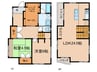 東園田町5丁目戸建 2LDKの間取り
