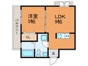 メゾンパティオⅡの間取図