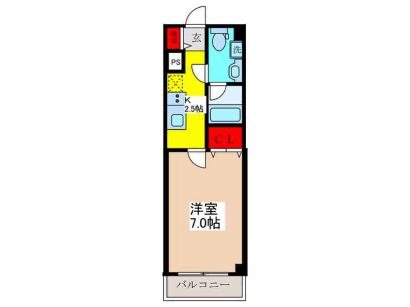 間取図 Celeb上小阪