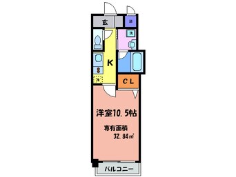 間取図 ルミナスビラ石橋