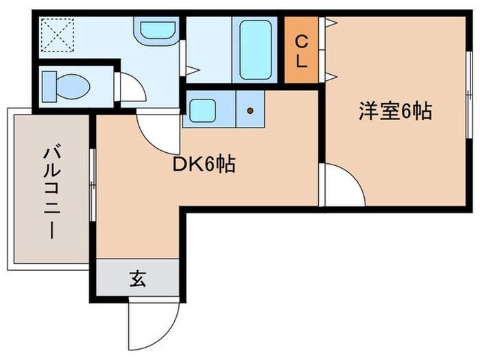 間取り図 カ－ザ布施