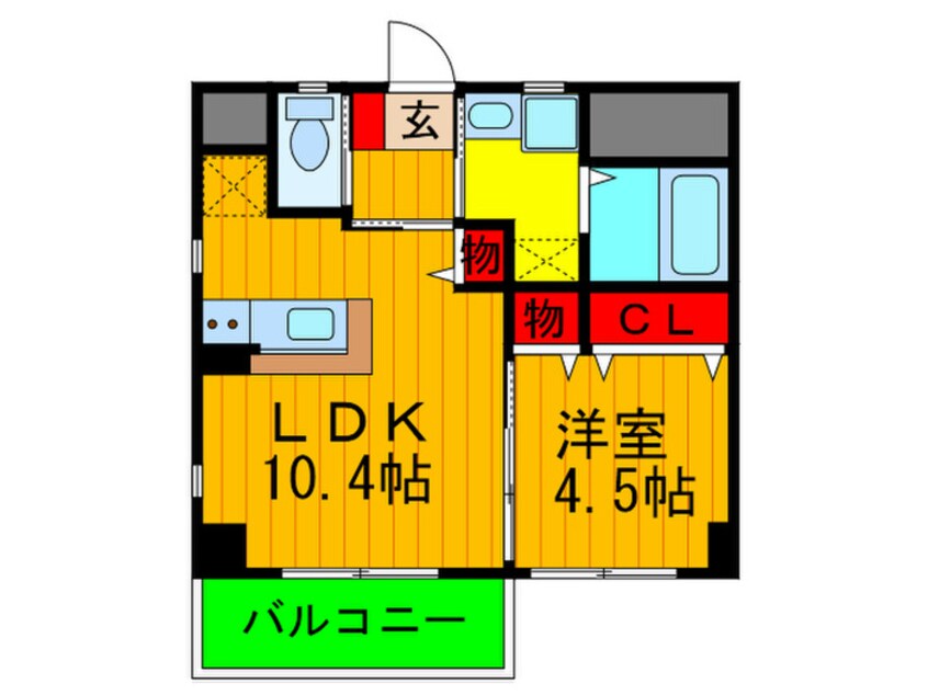 間取図 ユグドラシルハザマ