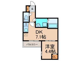 間取図 アクロス大和田アパートメントⅢ