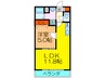 Ｍ　ＰＬＡＺＡ津田駅前１２番館 1LDKの間取り