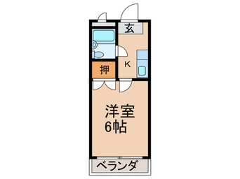 間取図 グランド－ル新田辺