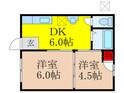 エクシ－ド神田Ⅱの間取図