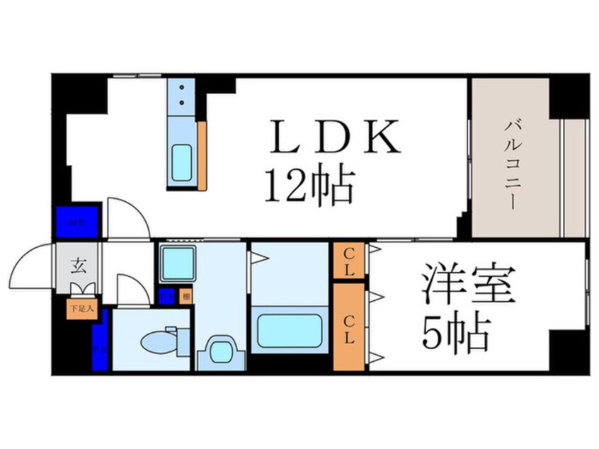 間取図 サンクチュアリ御池御前