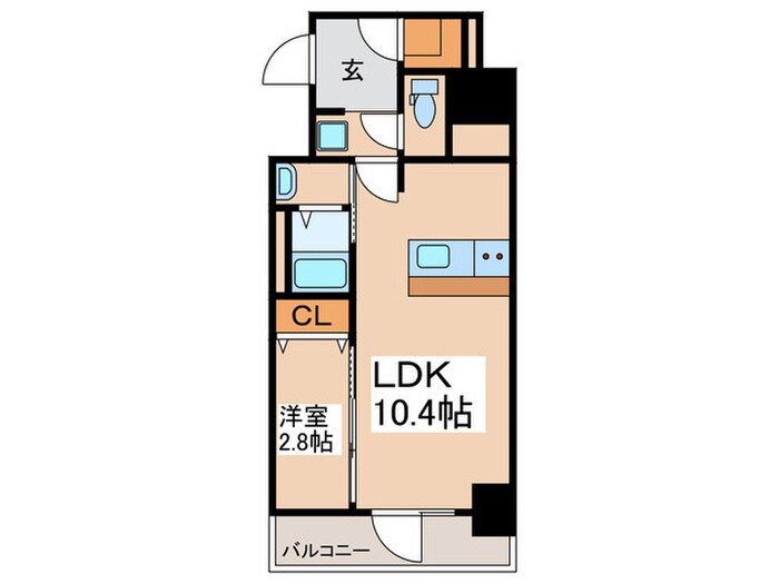 間取り図 大阪難波Ｎｏａｈ
