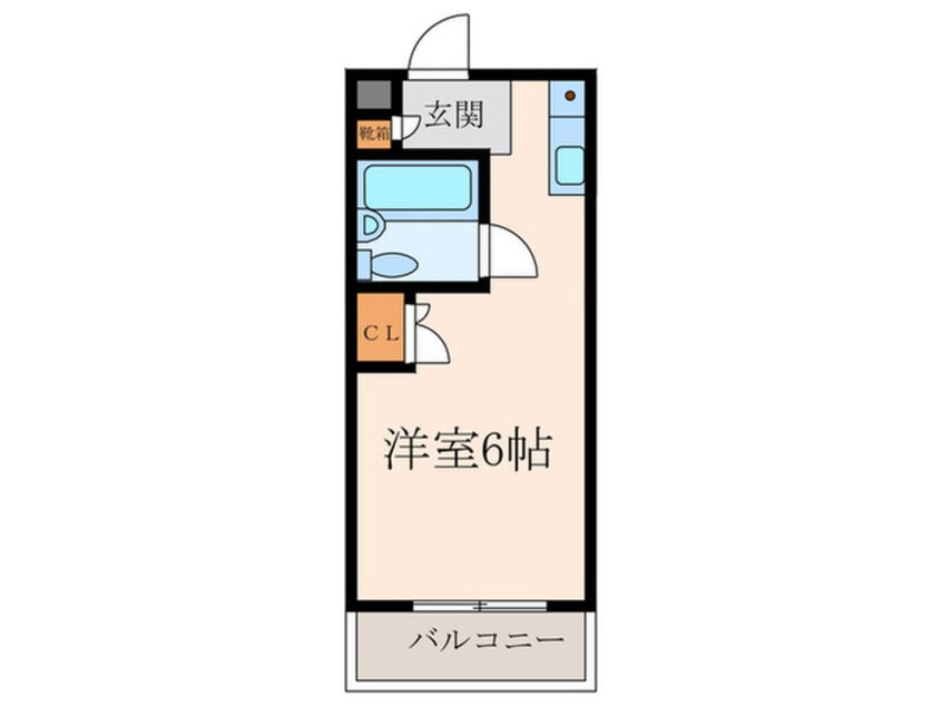 間取図 サンハイツイシハラ
