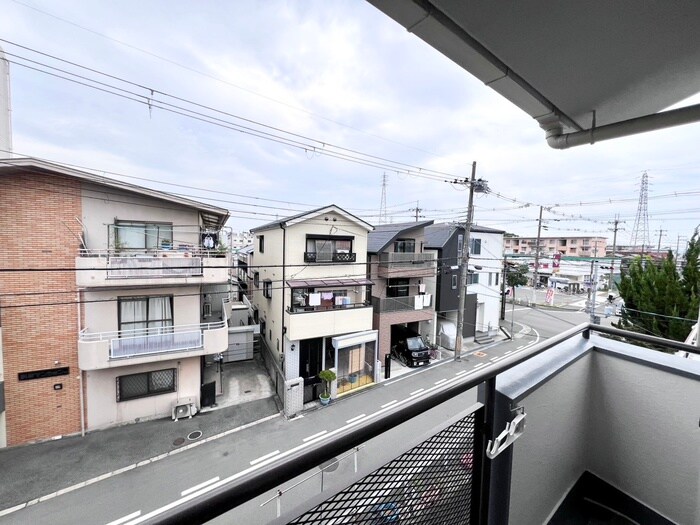 室内からの展望 サンハイツイシハラ