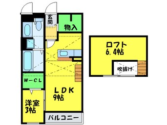 間取図 ソレイユ・イ－ストＡ棟