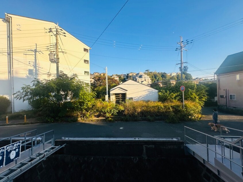 室内からの展望 新甲陽町住宅