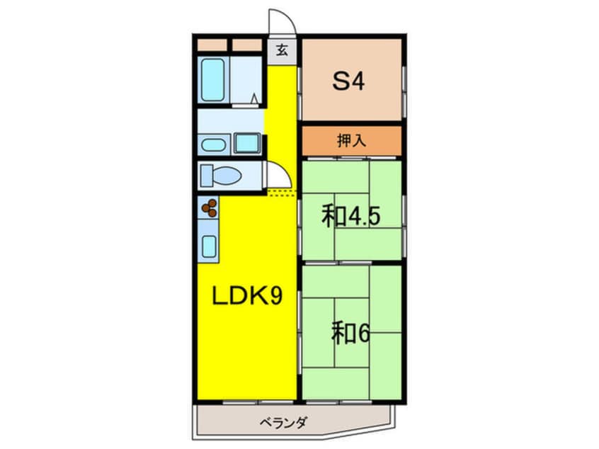 間取図 ロイヤルメゾン仁川Ⅱ
