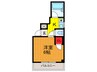 ブル－フィ－ルド 1Kの間取り