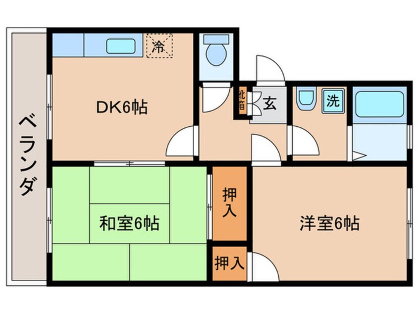 間取図 カワナベパーク