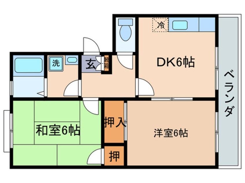 間取図 カワナベパーク