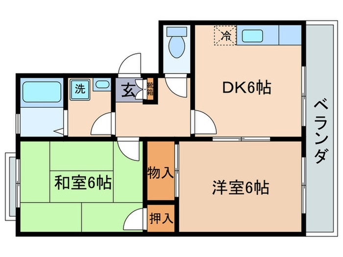 間取り図 カワナベパーク