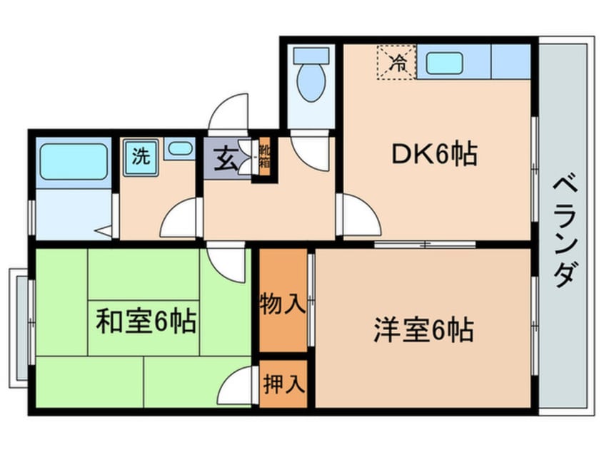間取図 カワナベパーク