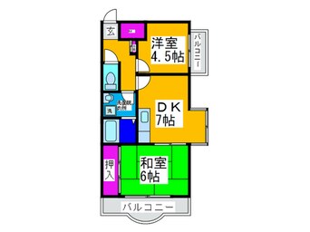 間取図 ルミナスみくに