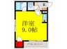 アニバ－サリ－ 1Rの間取り