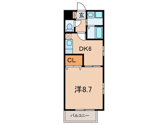 間取図 シャルマン御屋敷通