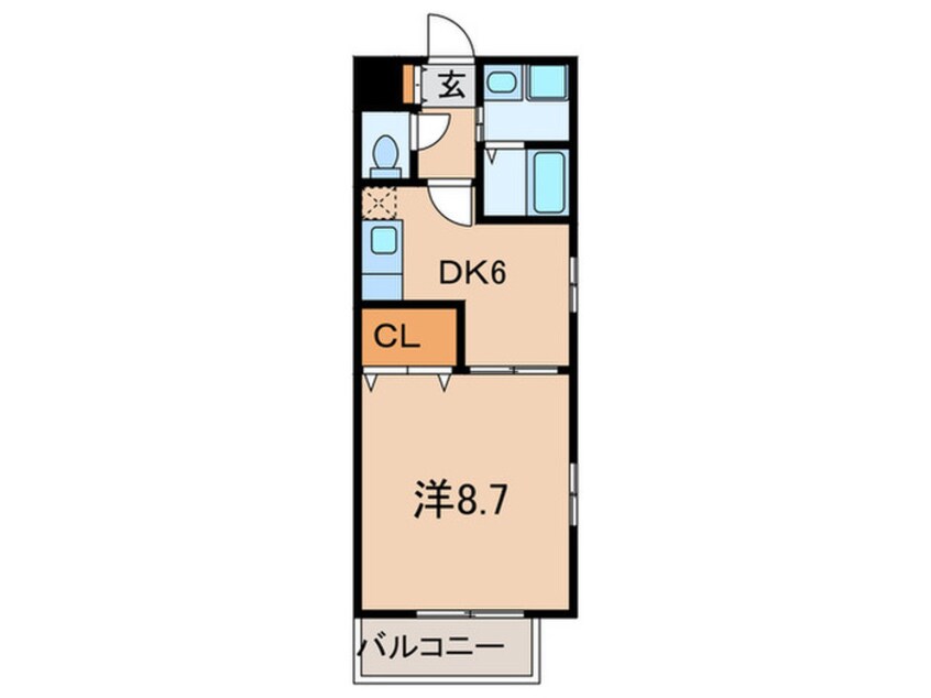 間取図 シャルマン御屋敷通