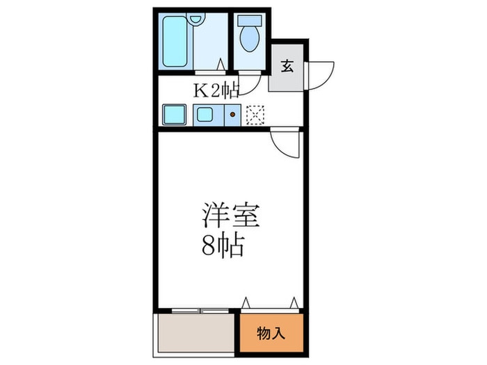 間取り図 京都アパ－トメント４