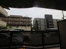 室内からの展望 NUテラス京大前