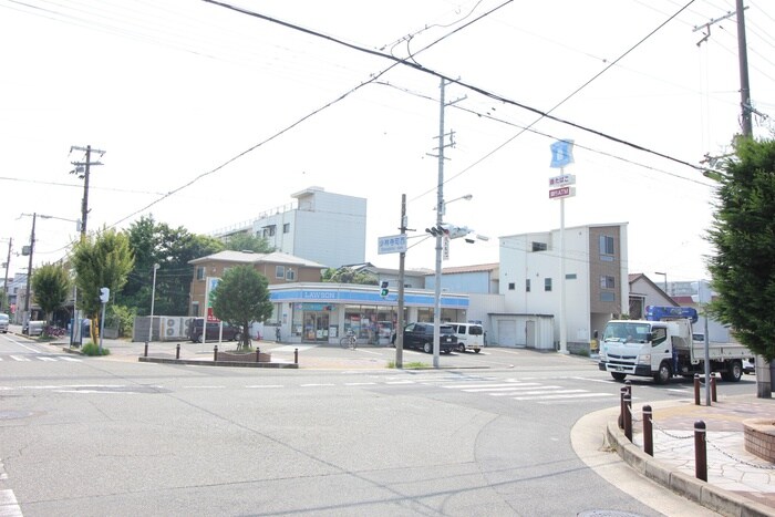 ローソン堺少林寺町西店(コンビニ)まで750m ジュネス５番館