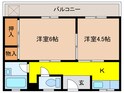 吉田マンションの間取図