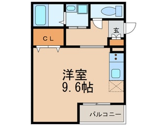 間取図 プルメリア西三国4番館